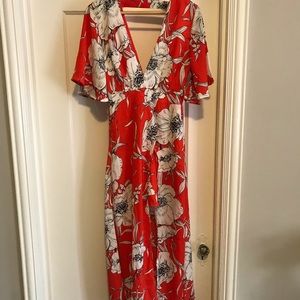 Floral maxi dress